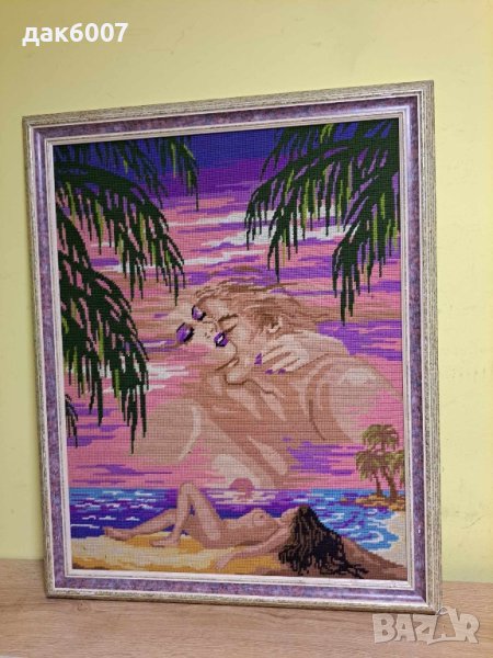 Немски гоблен 50/70 см, снимка 1