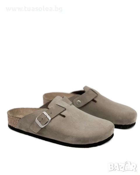 Мъжки ортопедични чехли от естествена кожа | Марка Tuasolea, снимка 1