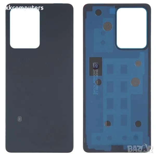 Капак батерия за Xiaomi Redmi Note 12 4G Pro / Черен / Баркод : 350768, снимка 1
