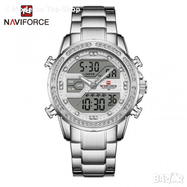 Мъжки часовник NaviForce многофункционален NF9190 SW., снимка 1