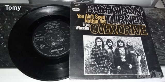 Продавам 2 оригинални малки плочи с рок музика, компилации и Bachman Turner Overdive , снимка 5 - Грамофонни плочи - 41406288