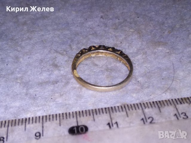 ИЗЯЩЕН СКЪПОЦЕНЕН СРЕБЪРЕН ВИНТИДЖ АРТ ПРЪСТЕН ВИСОКА ПРОБА СРЕБРО с ФАСЕТИРАНИ ЦИРКОНИ 38499, снимка 11 - Пръстени - 41462100