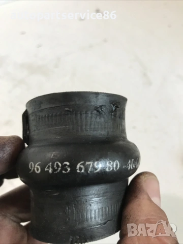 Въздушна тръба за Peugeot 407 1.6 HDI (2005) 9649367980, снимка 2 - Части - 53698248