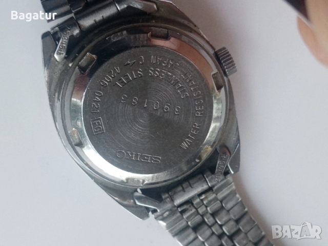 Сейко 5,Seiko 5 automatic 17 jewels,дамски, женски часовник, снимка 2 - Дамски - 51527419
