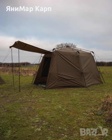 Шаранджийска палатка Fox EOS Social Shelter, снимка 5 - Палатки - 53808204