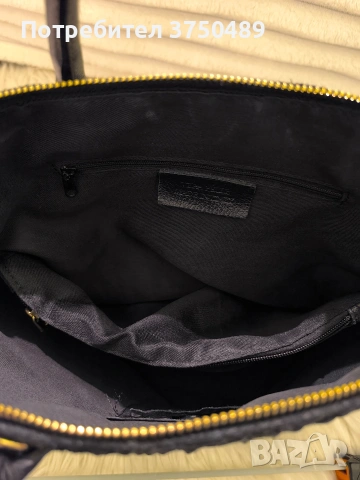 Дамска чанта от естествен велур VERA  PELLE-Италия, снимка 8 - Чанти - 53864258