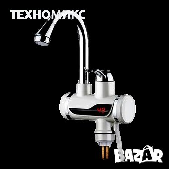 Смесител за вода с нагревател за мигновено загряване 3000W - Вариант: За плот или За стена, снимка 2 - Бойлери - 41067548