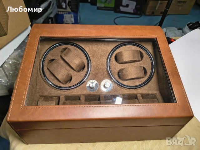 Автоматично навиване на часовници за 4+6 часовника, съхранение на мотор, 