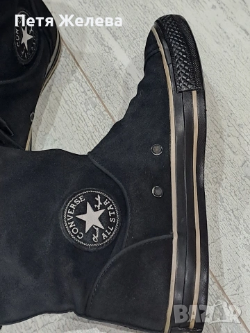 Дамски ботуши CONVERSE N38 (естествена кожа), снимка 8 - Дамски ботуши - 53203644