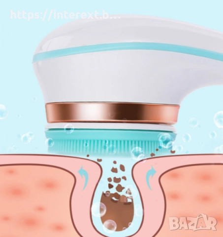  Мощно 4-в-1 устройство за почистване и масаж на тяло, снимка 9 - Други стоки за дома - 51976010