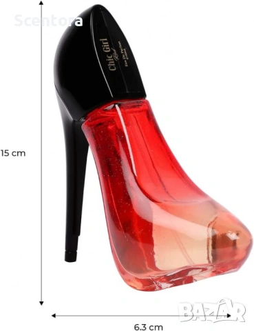 Дамски парфюм Chic Girl Red BN Parfums, 100мл, снимка 2 - Дамски парфюми - 53775951