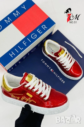 дамски маратонки tommy hilfiger, снимка 4 - Маратонки - 51457107
