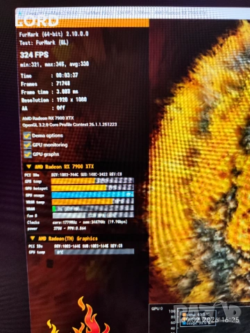 Геймърски Ryzen 7 7800X3D, RX 7900 XTX 24GB, RAM 32GB DDR5 6000, SSD 1TB NVME - Гаранция!, снимка 12 - Геймърски - 53248178