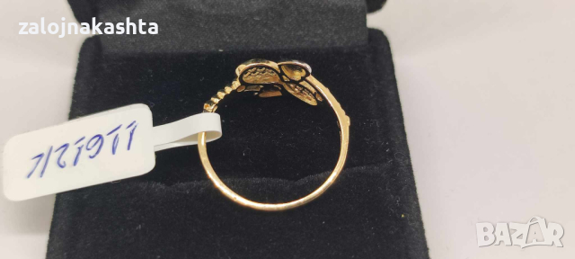 Нов Златен пръстен-1,70гр/14кр, снимка 6 - Пръстени - 44509119