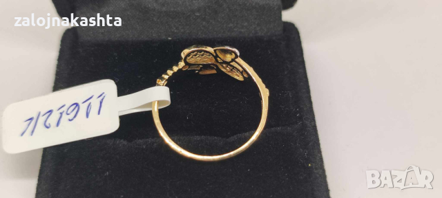 Нов Златен пръстен-1,70гр/14кр, снимка 6 - Пръстени - 44509119