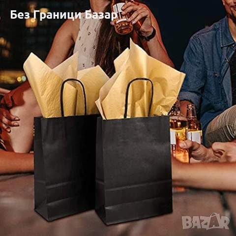 Нова Златна тишу хартия 4 дизайна 120 листа за подаръчно опаковане, снимка 2 - Други - 53174087