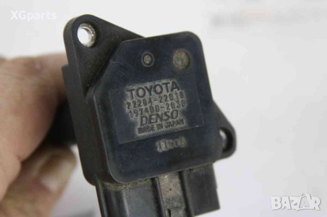 Дебитомер за Toyota Yaris I 1.3i 86 к.с. (1999-2005) 222204-22010, снимка 2 - Части - 44413355