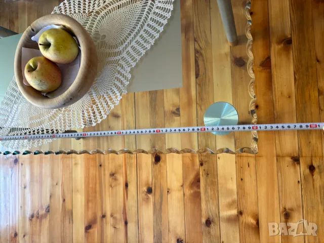 Стъклена маса 90 х 50 , снимка 4 - Маси - 49890367