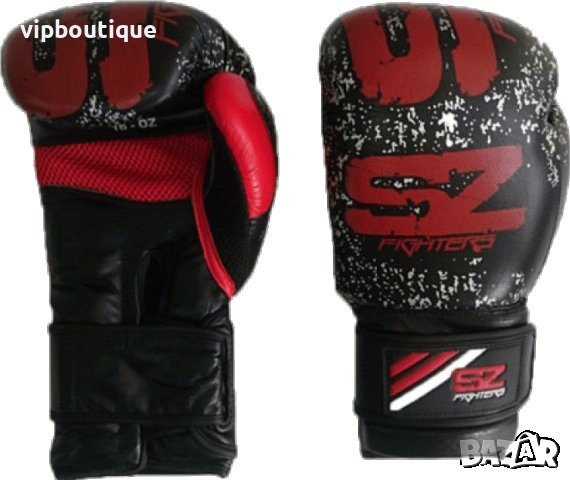 Боксови Ръкавици EVO Line BEAST Изк. / Ест. Кожа Черни