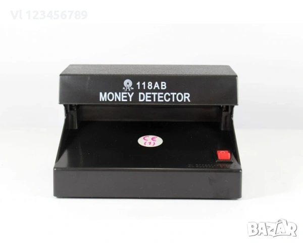 Портативен детектор за банкноти АD 118 АB, UV фенер,, снимка 2 - Друго търговско оборудване - 53813407