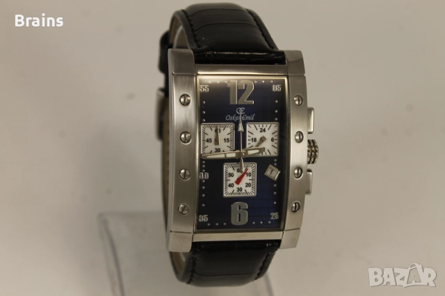 Мъжки Ръчен Часовник OSKAR EMIL Quartz Chronograph Germany, снимка 2 - Мъжки - 52837742