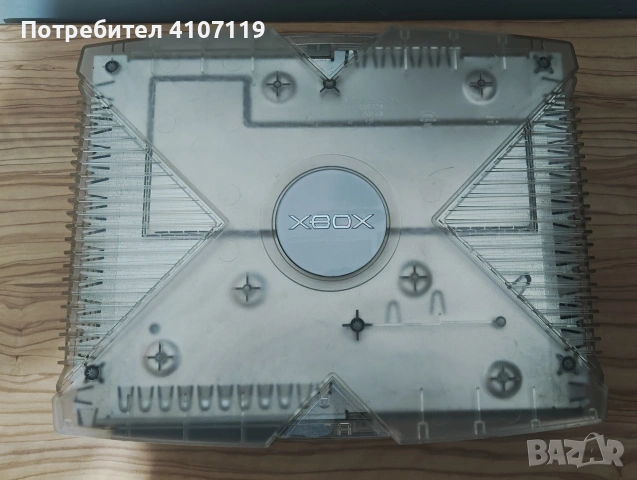 Original Xbox Crystal - хакната и обслужена, снимка 2 - Xbox конзоли - 53187672