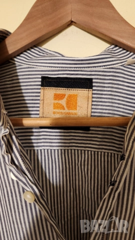 Риза на райе BOSS Orange (Hugo Boss), снимка 5 - Ризи - 52828617