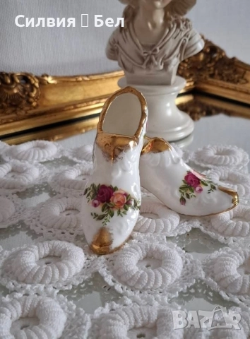 Декоративна обувкa Royal Albert , снимка 3 - Декорация за дома - 51641578