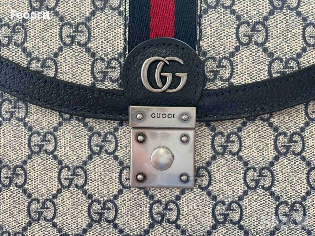 Оригинална Малка Чантa Гучи Ophidia Горна Дръжка и презрамка Gucci, снимка 6 - Чанти - 42013732