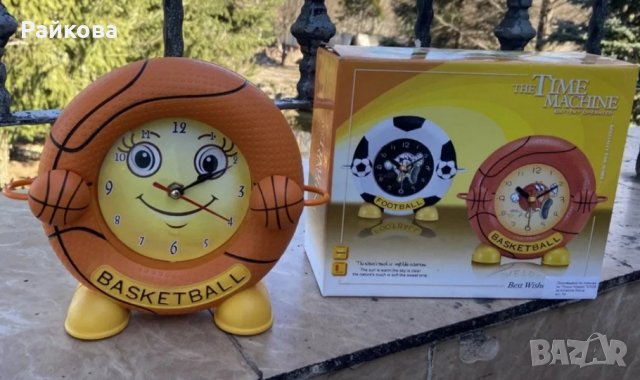 Детски часовник : футбол, баскетбол , снимка 3 - Детски - 35893299