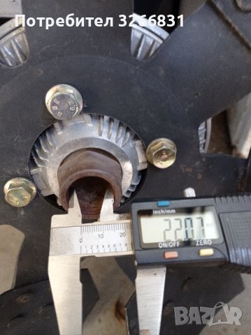 Виско с перка за радиатор багер CASE, снимка 6 - Части - 36538985