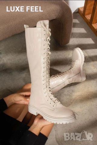 Дамски Ботуши 36,37н. ⚜️ Louis Vuitton , снимка 2 - Дамски ботуши - 52984760