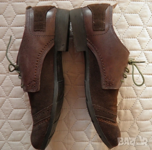Replay оригинални мъжки обувки от естествен кафяв велур, снимка 3 - Ежедневни обувки - 53248383