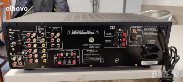 Ресивър Onkyo TX-DS474, снимка 6 - Ресийвъри, усилватели, смесителни пултове - 48205825