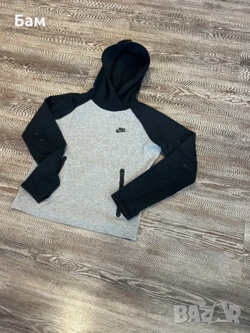 Дамско!Nike Tech Fleece Hoody размер М, снимка 3 - Спортни екипи - 53785705