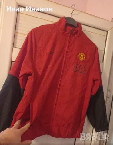 Оригинално яке на Манчестър Юнайтед, снимка 4 - Футбол - 48430387