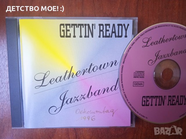Leathertown Jazzband ‎– Gettin' Ready - оригинален диск Jazz, снимка 1 - CD дискове - 41905779