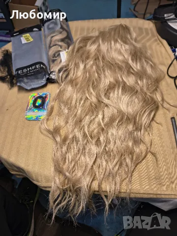 FESHFEN Дълги къдрави вълнообразни удължения за конска опашка с шнурове Закопчаване на вълнооб
29, снимка 3 - Аксесоари за коса - 49793287