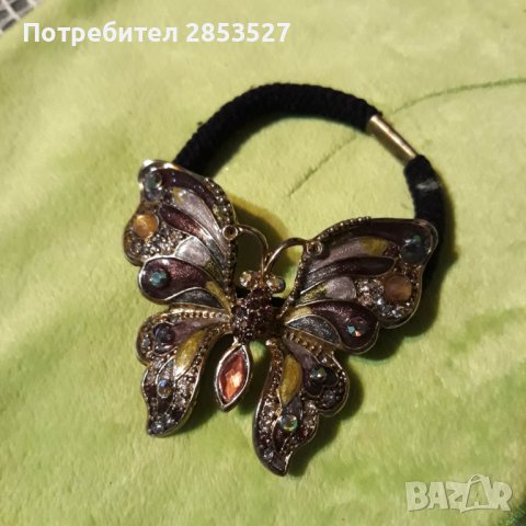 Пеперуда/шнола, снимка 1 - Аксесоари за коса - 39316173
