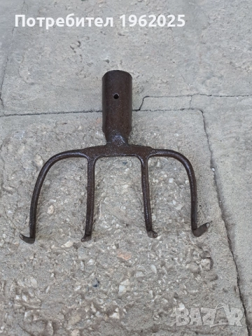 Стара Ръчно Кована Вила , снимка 3 - Градински инструменти - 51799267