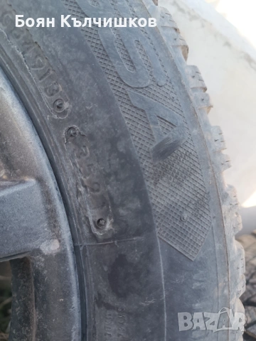 Гуми с джанти 195/60/15 4x114,3 включително и оригинални болтове, снимка 6 - Автомобили и джипове - 53822308