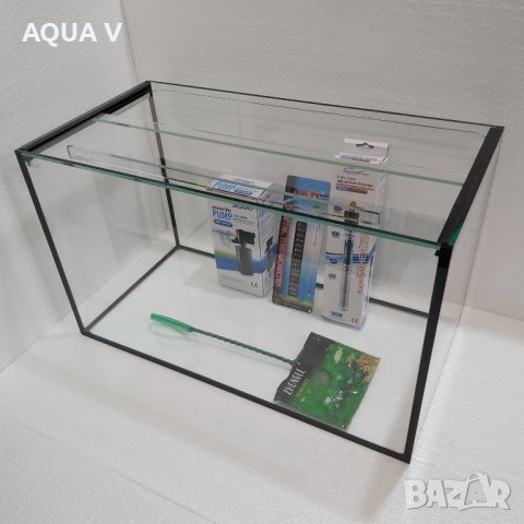 Аквариум 84 литра - оборудван, снимка 2 - Аквариуми - 35934109