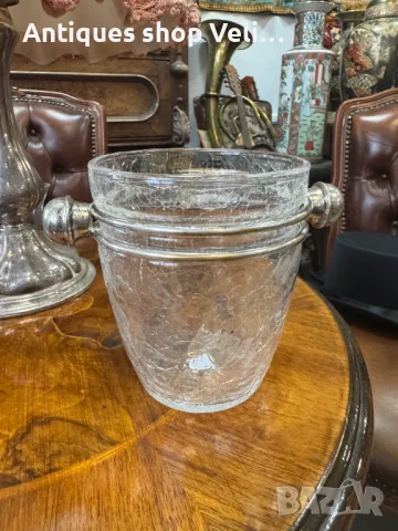 Стъклена ледиера №6094 , снимка 1