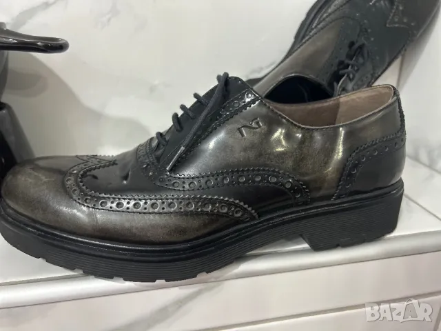 Дамски обувки/ боти естествена кожа Nero Giardini 38 номер, снимка 13 - Дамски боти - 47729436