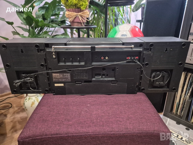 Японски радиокасетофон Panasonic RX-CW43, с добър външен вид и с чудесен звук + подарък, снимка 7 - Радиокасетофони, транзистори - 52021707