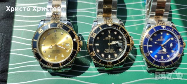 Луксозни часовници Rolex Submariner , снимка 3 - Мъжки - 41453714