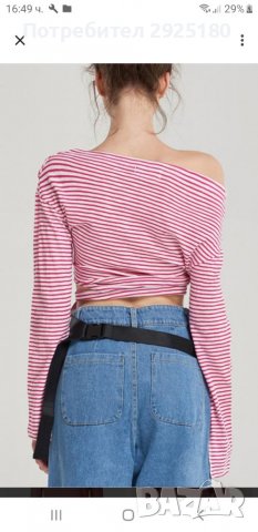 Дънки Crocker , бермуди , блуза Bik  Bok XS 158 164, снимка 6 - Дънки - 31717932