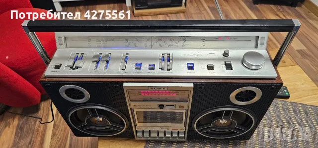sony cfs-85s радиокасетофон, снимка 2 - Радиокасетофони, транзистори - 56066915
