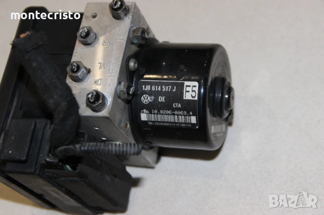 ABS модул VW Golf 4 (1998-2004г.) 1C0907379M / 1C0 907 379 M / 1J0614517J / 1J0 614 517 J, снимка 4 - Части - 53705624