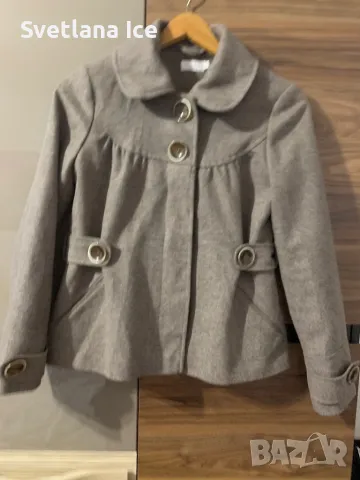 Вълнено палто, снимка 3 - Палта, манта - 48102502